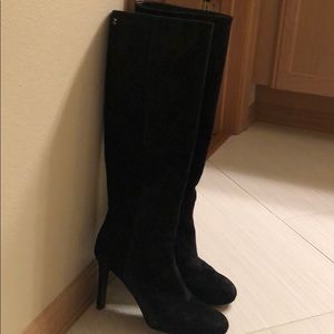 CHANEL 2018 Stiletto Knee High Boots